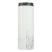 Bouteilles Isothermes Adorable Otter souriant dans le lac (Dos)