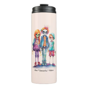 Bouteilles Isothermes Adorable Pastel Zombie Trio - Joli Halloween