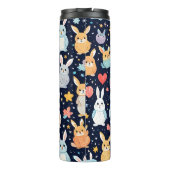 Bouteilles Isothermes Adorable Soft Pastel Baby Animal Pattern Thermal (Dos)