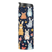 Bouteilles Isothermes Adorable Soft Pastel Baby Animal Pattern Thermal (Tourné sur la droite)