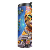 Bouteilles Isothermes Adorable vaisseau astronaute futuriste (Tourné sur la gauche)