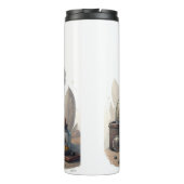 Bouteilles Isothermes Adorable Weird Cat with Big Eyes (Dos)