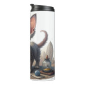 Bouteilles Isothermes Adorable Weird Cat with Big Eyes (Tourné sur la droite)