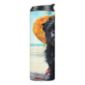 Bouteilles Isothermes Affenpinscher sur la plage, cadeau d'été pour les  (Tourné sur la gauche)