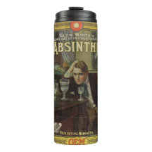 Affiche de théâtre Absinthe vintage