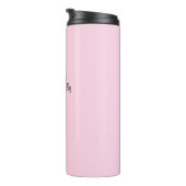 Bouteilles Isothermes Affirmation Biblique Positive Rose Clair Simple (Tourné sur la droite)
