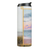 Bouteilles Isothermes Affirmation de la mer Paruline océanique (Tourné sur la gauche)