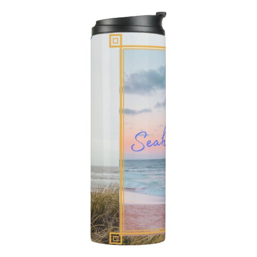 Bouteilles Isothermes Affirmation de la mer Paruline océanique (Tourné sur la gauche)