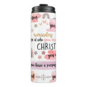 Bouteilles Isothermes Affirmations chrétiennes Bible Verse (Devant)