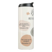 Bouteilles Isothermes Affirmations de la Bible (Tourné sur la gauche)