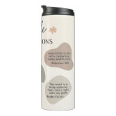 Bouteilles Isothermes Affirmations de la Bible (Tourné sur la droite)