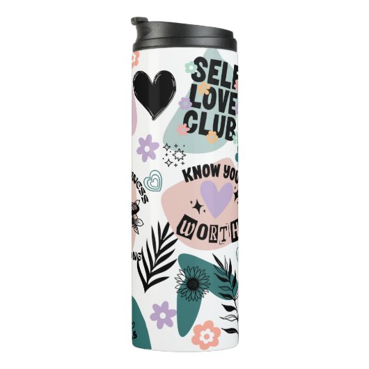 Bouteilles Isothermes Affirmations Positives, Citations D'Auto-Amour (Tourné sur la droite)