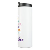 Bouteilles Isothermes Affirmations Positives Pour Les Femmes Blanc Perso (Tourné sur la droite)