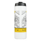 Bouteilles Isothermes Affirmations Yoga Tree Water Bottle (Devant)