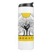 Bouteilles Isothermes Affirmations Yoga Tree Water Bottle (Tourné sur la gauche)
