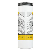 Bouteilles Isothermes Affirmations Yoga Tree Water Bottle (Dos)