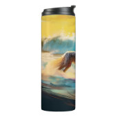 Bouteilles Isothermes Afghan Hound Beach Surf Peinture (Tourné sur la gauche)