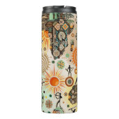Bouteilles Isothermes Africa Map Decorative Tribal Elements Pattern (Dos)