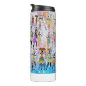 Bouteilles Isothermes African Village (Tourné sur la droite)