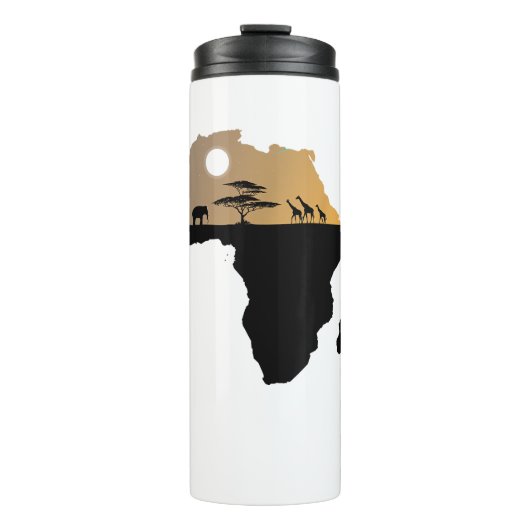 Bouteilles Isothermes Afrique Continent Safari (Devant)