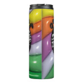 Bouteilles Isothermes Afro Queen 3D Tumbler gonflé (Dos)