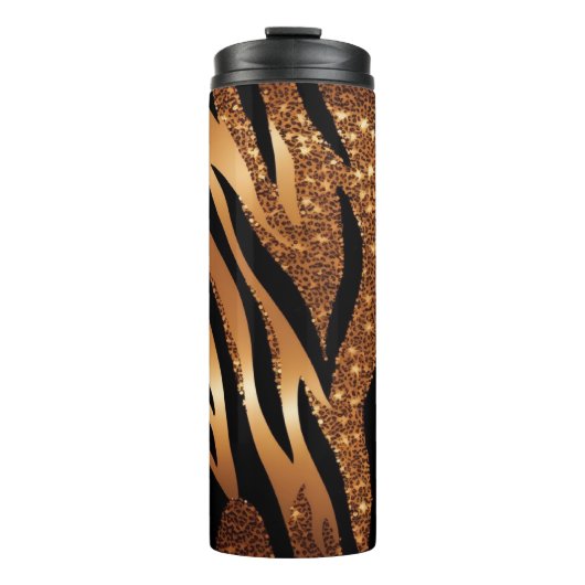 Bouteilles Isothermes Agate Tiger Parties scintillant Tumbler thermique  (Devant)