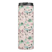 Bouteilles Isothermes Agritourisme scandinave Motif rose (Dos)