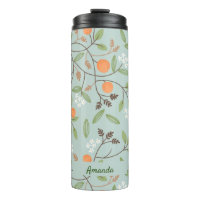 Agrumes verts et fleurs d'orange