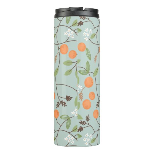 Bouteilles Isothermes Agrumes verts et fleurs d'orange (Dos)