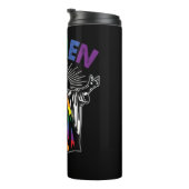 Bouteilles Isothermes Ah Men Funny LGBT Gay pride Jesus Rainbow Flag Chr (Tourné sur la droite)