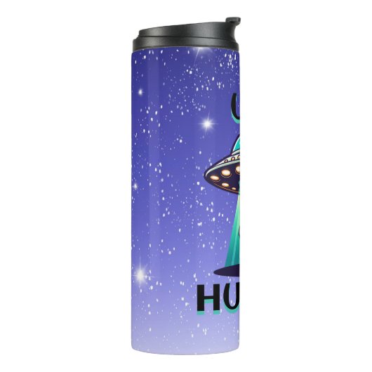 Bouteilles Isothermes Ai Art avec OVNI Épouser un Alien | UFO Hunter (Tourné sur la gauche)