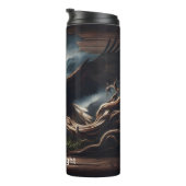 Bouteilles Isothermes Aigle avant la foudre orage ciel (Tourné sur la droite)