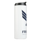 Bouteilles Isothermes Aigle bleu stylisé "Liberté intérieure" (Tourné sur la gauche)