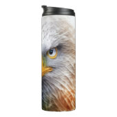 Bouteilles Isothermes Aigle Portrait animal Nature Peinture faunique (Tourné sur la droite)