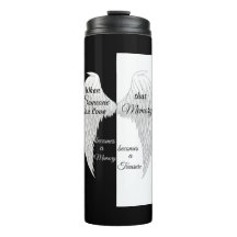 Ailes d'ange noir et blanc