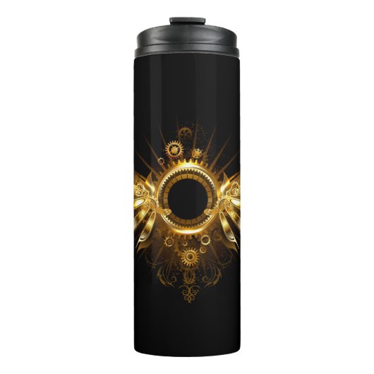 Bouteilles Isothermes Ailes steampunk (Devant)