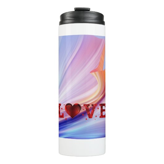 Bouteilles Isothermes Aimer les tasses (Devant)