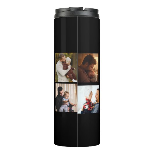 Bouteilles Isothermes Aimez-vous papa fête des pères heureuse (Dos)