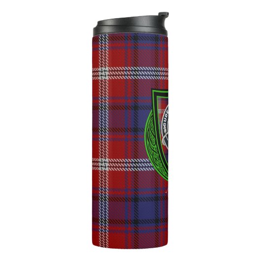 Bouteilles Isothermes Ainslie Scottish Clan Tartan & Crest (Tourné sur la gauche)