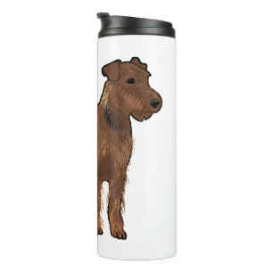 Bouteilles Isothermes Airedale terrier dog cartoon
