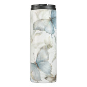 Bouteilles Isothermes Ajouter un nom Bleu Papillon personnalisé cadeau (Dos)