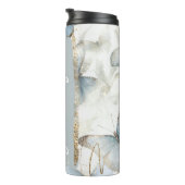 Bouteilles Isothermes Ajouter un nom Bleu Papillon personnalisé cadeau (Tourné sur la droite)