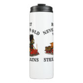 Bouteilles Isothermes Ajouter un nom Jamais trop vieux jeu Steam Train R (Devant)