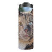 Bouteilles Isothermes Ajouter une Personnaliser photo de chat (Devant)