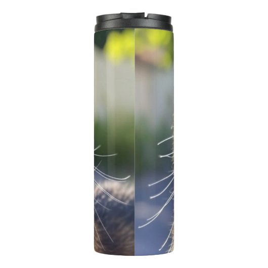 Bouteilles Isothermes Ajouter une Personnaliser photo de chat (Dos)