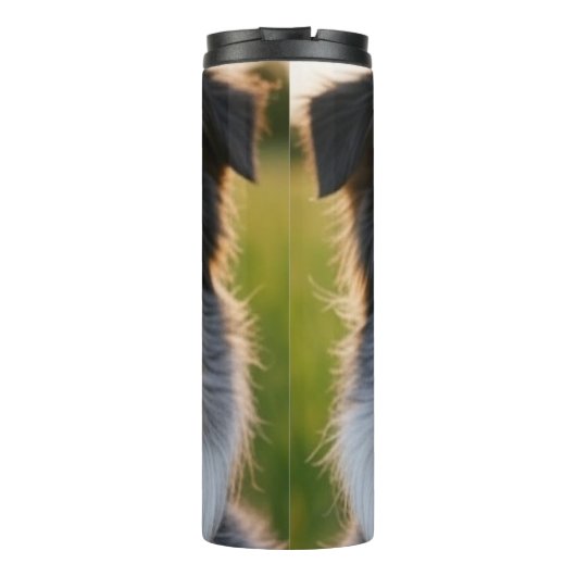 Bouteilles Isothermes Ajouter une Personnaliser photo pour animaux domes (Dos)