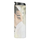 Bouteilles Isothermes Ajouter votre photo et votre texte (Tourné sur la droite)