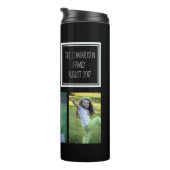 Bouteilles Isothermes Ajouter votre propre nom de famille de collage pho (Tourné sur la droite)