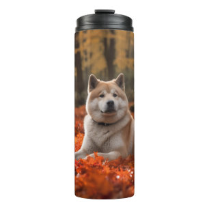 Bouteilles Isothermes Akita en automne Feuilles automne s'inspire