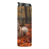 Bouteilles Isothermes Akita en automne Feuilles automne s'inspire (Tourné sur la droite)